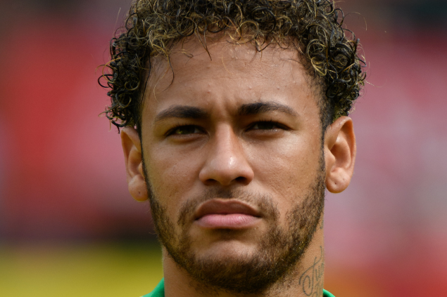 Neymar em um jogo