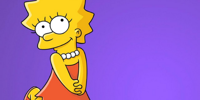 Personagem Lisa, da série Os Simpsons.